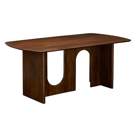 Masa dining Shelty, lemn de mango, maro, L.180 cm, 213133 