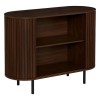 Comoda Alcove, MDF, maro, 2 usi, L.100 cm, 213138