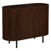 Comoda Alcove, MDF, maro, 2 usi, L.100 cm, 213138