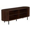 Comoda TV Alcove, MDF, maro, 2 usi, L.140 cm, 213140