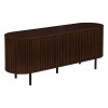 Comoda TV Alcove, MDF, maro, 2 usi, L.140 cm, 213140