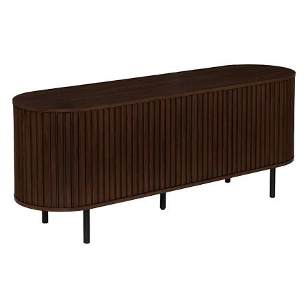 Comoda TV Alcove, MDF, maro, 2 usi, L.140 cm, 213140 