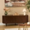Comoda TV Alcove, MDF, maro, 2 usi, L.140 cm, 213140