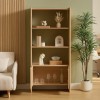 Biblioteca John, PAL, bej, 2 usi, H.180 cm, 213142