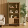 Biblioteca John, PAL, bej, 2 usi, H.180 cm, 213142