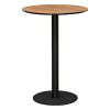 Masa bar Voluto, MDF, maro tonka, D.70 cm, 213177A
