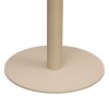Masa bar Voluto, MDF, bej, efect travertin, D.70 cm, 213177B
