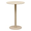 Masa bar Voluto, MDF, bej, efect travertin, D.70 cm, 213177B
