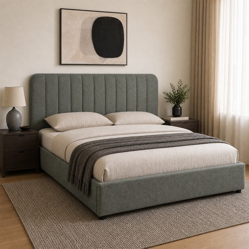 Pat Cala, PAL, textil, verde khaki, 160x200 cm, 213179B