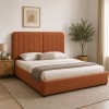 Pat Cala, PAL, textil, caramiziu, 160x200 cm, 213179C