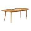 Masa dining extensibila Tilda, MDF, bej, L.160/200 cm, 213187