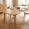 Masa dining extensibila Tilda, MDF, bej, L.160/200 cm, 213187