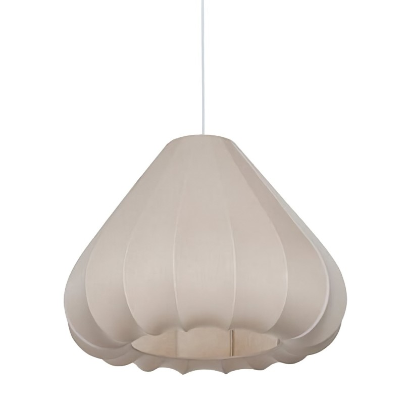 Suspensie Tobie, metal, bej, 1XE27, D.49 cm, 213712