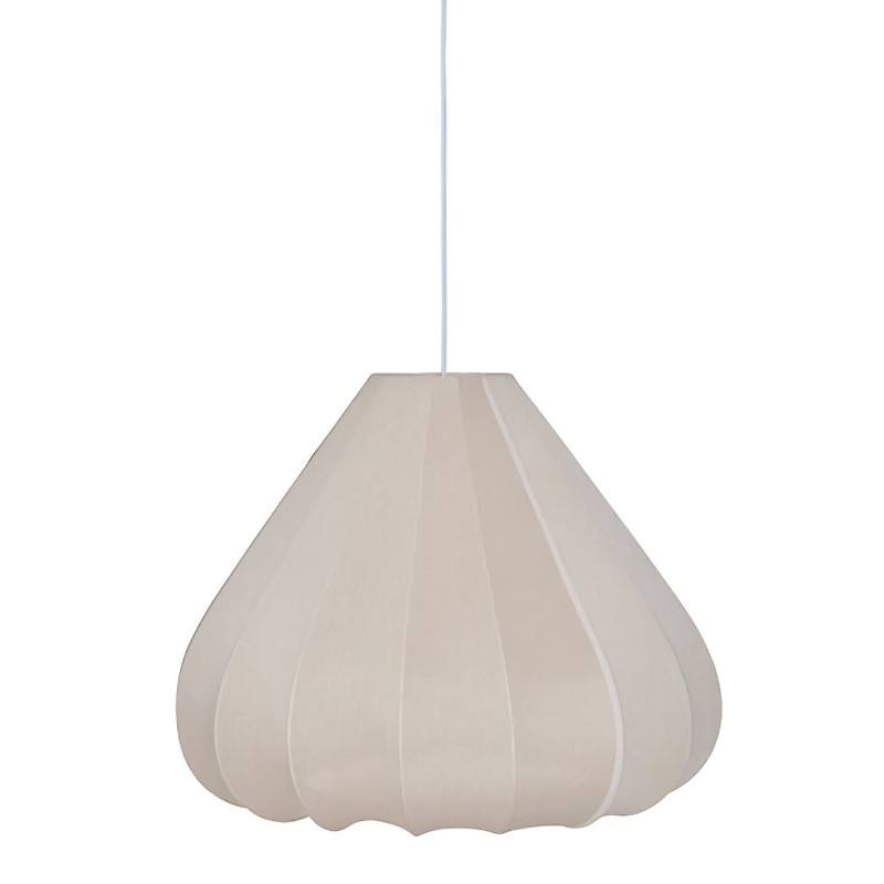Suspensie Tobie, metal, bej, 1XE27, D.49 cm, 213712