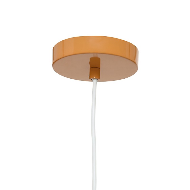 Suspensie Patty, metal, portocaliu, 1XG9, D.28 cm, 213720A