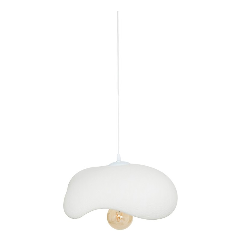 Suspensie Teiva, metal, polietilena, alb, 1XE27, L.45 cm, 213722