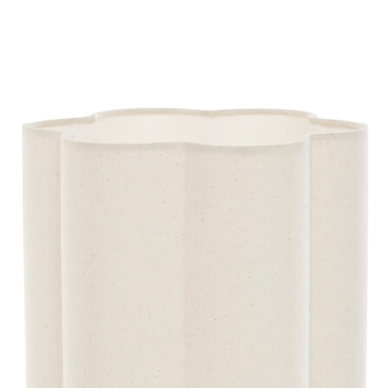 Lampadar Blanca, metal, ciment, PVC, bej, 2XE27, H.124 cm, 213724