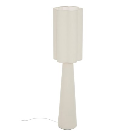 Lampadar Blanca, metal, ciment, PVC, bej, 2XE27, H.124 cm, 213724 