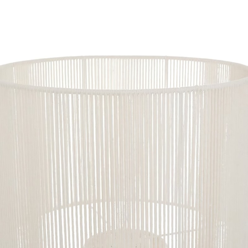 Lampadar Adria, metal, bumbac, alb, 1XE27, H.145 cm, 213725