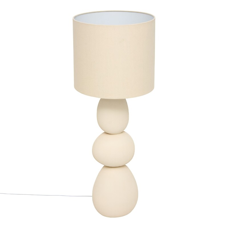 Lampadar Alitha, ceramica, bej, 1XE27, H.100 cm, 213727