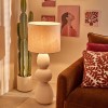 Lampadar Alitha, ceramica, bej, 1XE27, H.100 cm, 213727