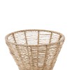 Lampadar Titus, metal, iuta, bej, 1XE27, H.109 cm, 213728