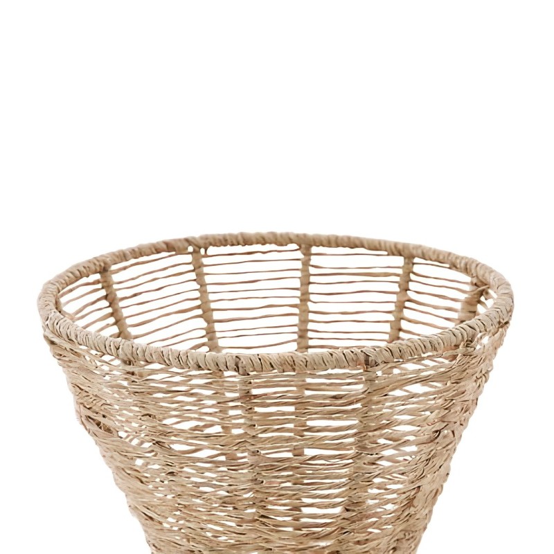 Lampadar Titus, metal, iuta, bej, 1XE27, H.109 cm, 213728