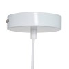 Suspensie Delcia, metal, alb, 1XE27, D.45 cm, 213760