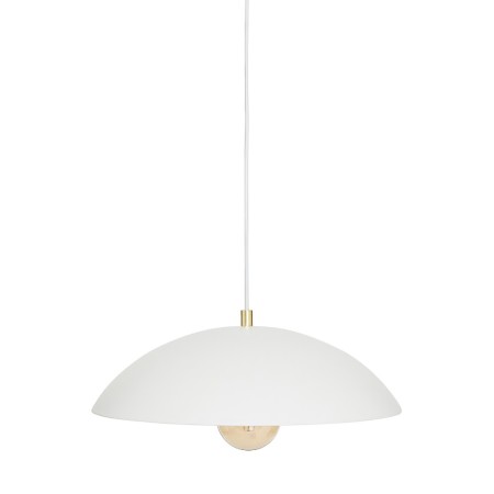 Suspensie Delcia, metal, alb, 1XE27, D.45 cm, 213760 