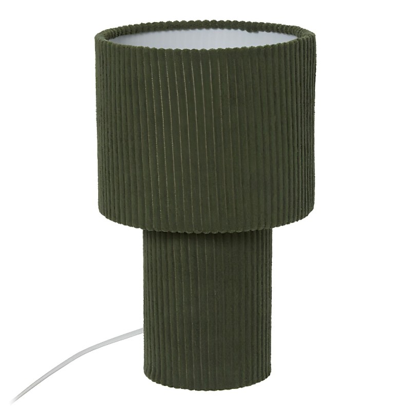 Veioza Jolina, metal, verde khaki, 1XE14, H.28 cm, 213761D