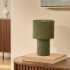 Veioza Jolina, metal, verde khaki, 1XE14, H.28 cm, 213761D