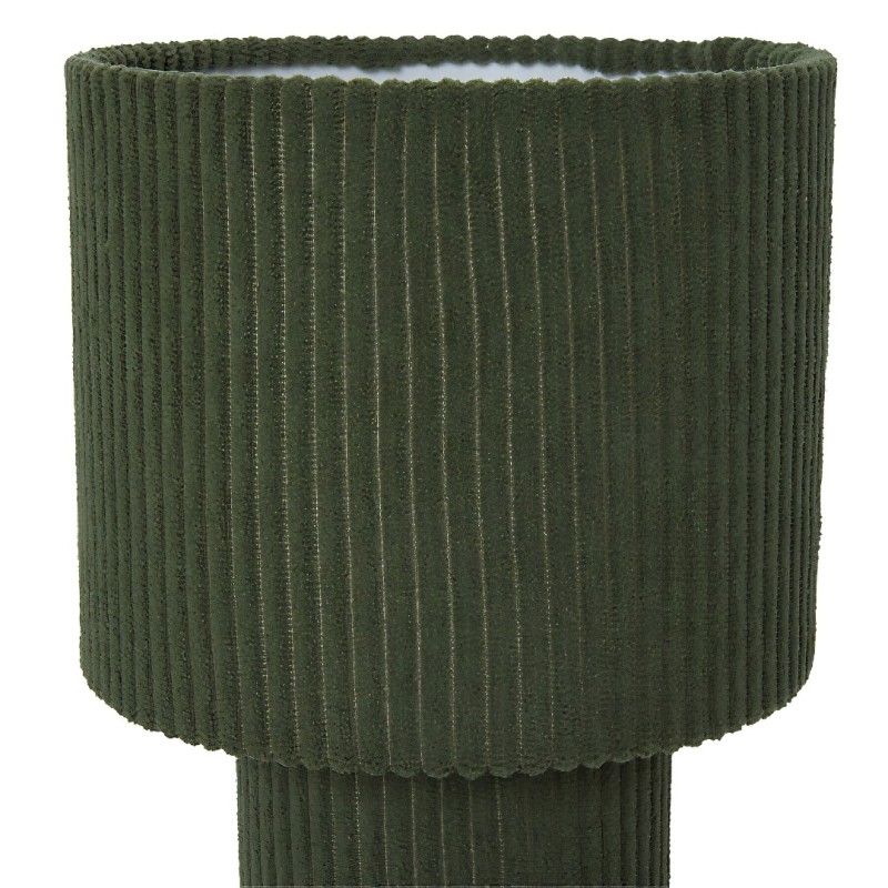 Veioza Jolina, metal, verde khaki, 1XE14, H.28 cm, 213761D