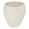Vaza Sien, ceramica, alba, D.27 cm, 214001