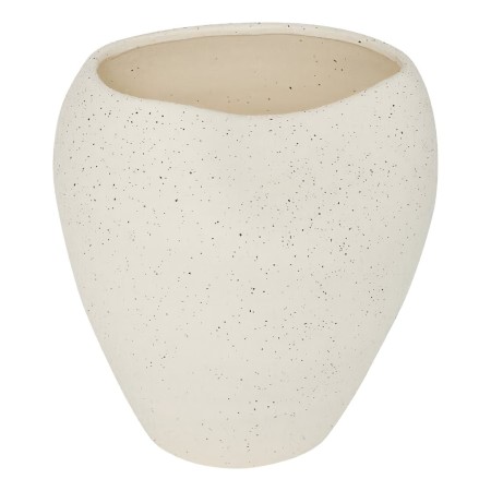 Vaza Sien, ceramica, alba, D.27 cm, 214001 