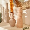 Vaza Ezia, ceramica, maro, H.34 cm, 214002