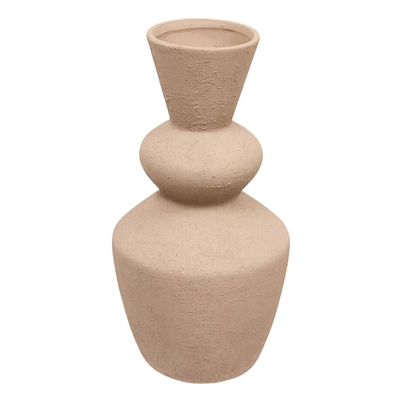 Vaza Ezia, ceramica, maro, H.34 cm, 214002