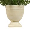 Feriga artificiala Rose Flower, ghiveci ceramic, H.80 cm, 214016