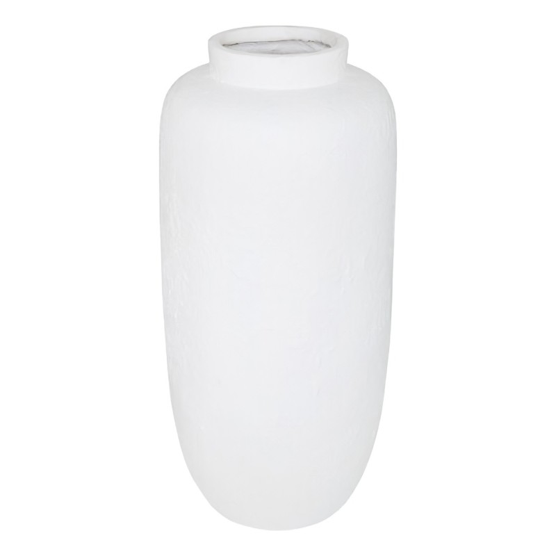 Vaza Elena, ceramica, alba, H.66 cm, 214078