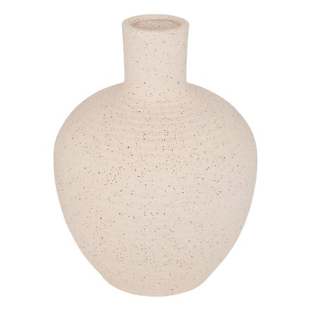 Vaza Ted, ceramica, alba, H.33 cm, 214119 
