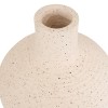 Vaza Ted, ceramica, alba, H.43 cm, 214120
