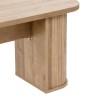 Bancheta Colva, MDF, bej, L.140 cm, 214200