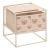 Cutie depozitare copii Orso, metal, polipropilena, carton, bej, H.31 cm, 214403