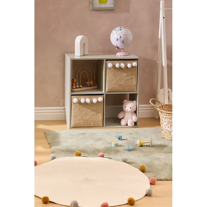 Raft pentru copii Mix, PAL, verde, H.63 cm, 214404B