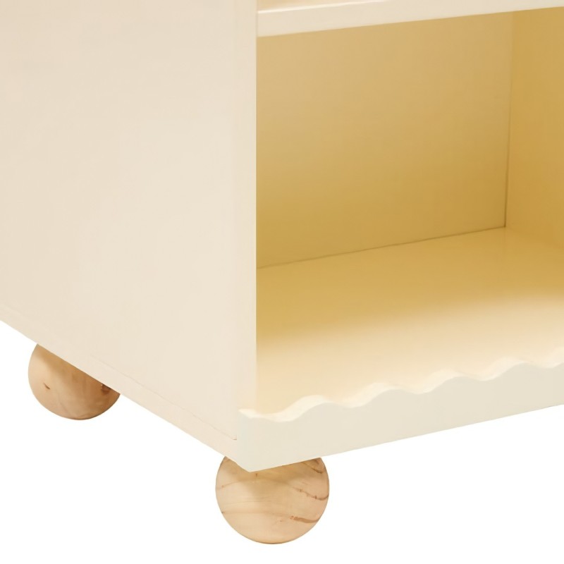 Noptiera copii Bouli, MDF, bej, H.50 cm, 214483A