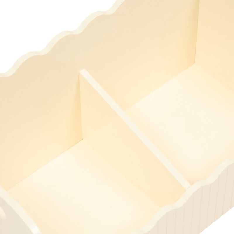 Cutie depozitare copii Bouli, 2 compartimente, MDF, bej, L.60 cm, 214486A