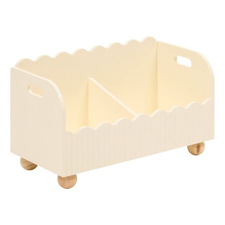 Cutie depozitare copii Bouli, 2 compartimente, MDF, bej, L.60 cm, 214486A 