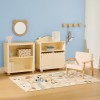 Biblioteca copii Bouli, MDF, bej, H.75 cm, 214487A