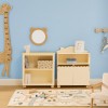 Biblioteca copii Bouli, MDF, bej, H.75 cm, 214487A