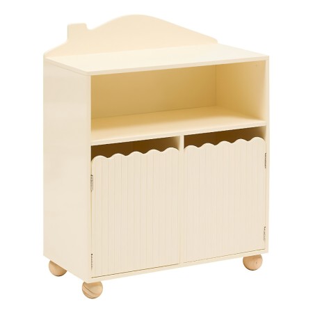 Biblioteca copii Bouli, MDF, bej, H.75 cm, 214487A
