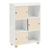 Dulap pentru copii Bouli, MDF, alb/bej, H.101 cm, 214491